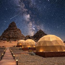 wadi rum tha moon, hotel v destinaci Wadi Rum