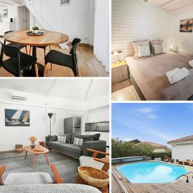 Gassin में, होटल Chalet premium style californien Piscine privée Gassin St-Tropez idéal famille