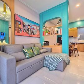 LaGuna By SanLiving - 3BR - NICE Expo - Free Parking, viešbutis mieste Sungaitahang