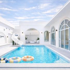 White Heaven Pool Villa Pattaya, hotel di Ban Huai Yai