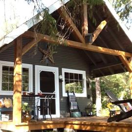 Chalet au cœur de la foret St-Prime, hotel in Saint-Prime