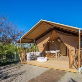 Holiday Home Gemütliches Safarizelt mit Grill und Garten by Interhome