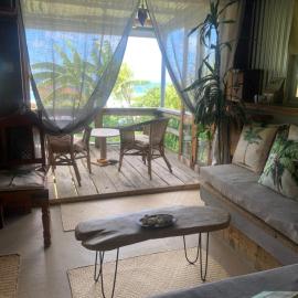 Lily Pad lodge Ocean View, hótel í Rodrigues Island