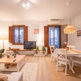 Apartamento junto al mar en Puerto de Sóller, hotell i Sóller