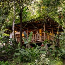 Rancho Margot Sustainable & Self Sufficient Eco Lodge, hotel in El Castillo de La Fortuna