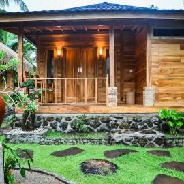 Beda gaya ecolodge Rangsot 1, hotel di Tanjung