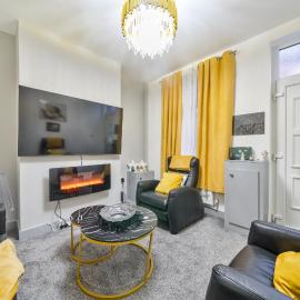 De Gold 2BRH with Free parking, hotel a Stoke-on-Trent