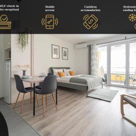 WestSide Garden Apartments by FirstHost, hotel di Budapest