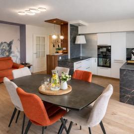 Appartement spacieux et décoré avec goût - quartier Pironnière - 6 personnes