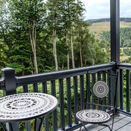 Ballintuim Exclusive Holly Caravan Dog Friendly, hotel in Blairgowrie