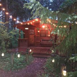 Fancy Fireflies Cabin, hótel í Hayward