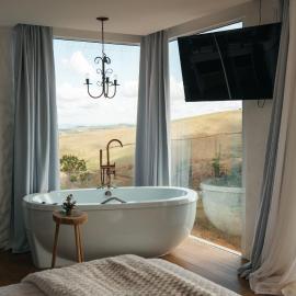 Cabana Greece house blue, Hotel in Paty do Alferes