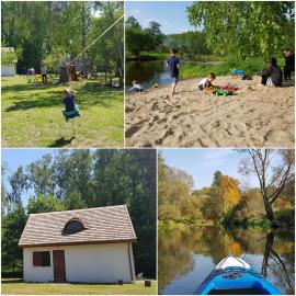 Rzeka, plaża, sauna, kajaki - Plażowe Zacisze