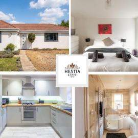 2-Bed Wallington, Sleeps 6, Parking, Near LGW