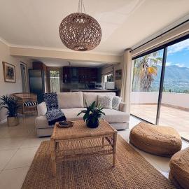 Spacious sunny secure and central with scenic views
