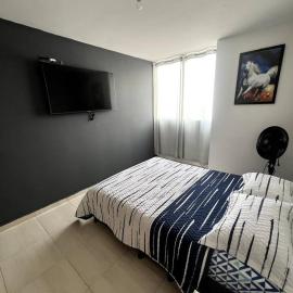 Apto Moderno y Amplio con Piscina con 3 habitaciones