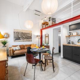 Nice-Duplex-Plage-Climatisation, hotel u Nici