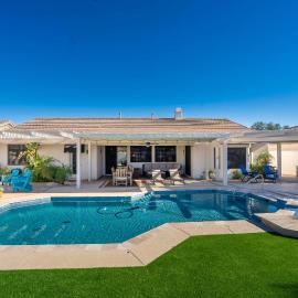 Pool & Spa Outdoor Fireplace BBQ Pool Table