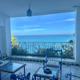 Cliff Apartment with sea view in Sidi Bou Sad, hotel in Dar Mimoun Bey