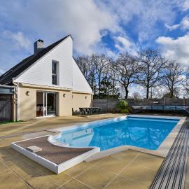 Férel में, होटल La Villa des Tilleuls - Avec Piscine Privée