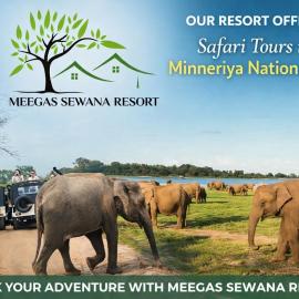 Meegas Sewana Resort: Minneriya şehrinde bir otel