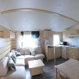 location mobile home proche de la mer, hotell i Hermanville-sur-Mer