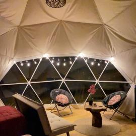 Domo Glamping en el bosque - Coñaripe, ξενοδοχείο σε Conaripe