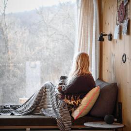 Cabin Westerwald Sauna, 5G Internet, E-Ladesäule, hotel em Niederdreisbach