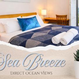 Sea Breeze Apartment - Direct Ocean Views - Top Floor