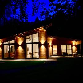 Heimbach में, होटल Blockhaus With Private sauna, Fireplace, Pure Nature And Tranquility