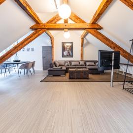Black Apartment - Large Spacious One Bedroom Penthouse Loft