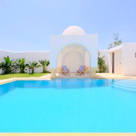 Villa Carthago - piscine - proche de plage les orangers
