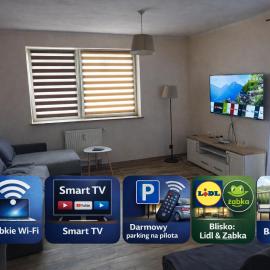 Kawalerka Odkryta - Balkon Parking WiFi Cicha okolica - Private studio