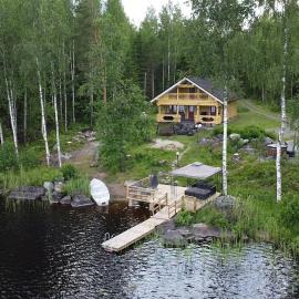 Huvila Kivitasku - Arkea pakoon, hotel di Kutemajärvi
