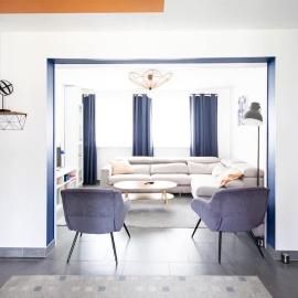 Family home for 4 people, with garden