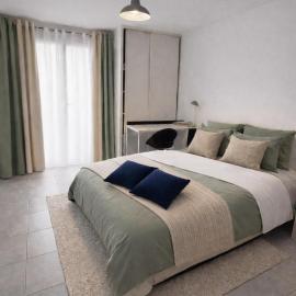 5-minute studio Blagnac Airport & airbus