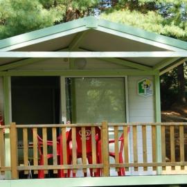 Chalet avec terrasse - 2 pers. - API-1-52-1592, hotel in Saint-Girons