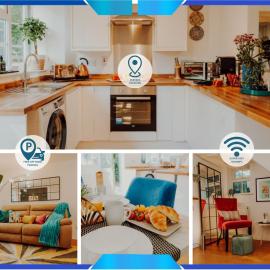 NovaCrest - Stylish 3 Bedroom with Parking - Sleeps 5