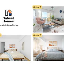 Nabeel Homes - Seaview Building - 3 Units in Saba Pasha, hotel in Alexandria