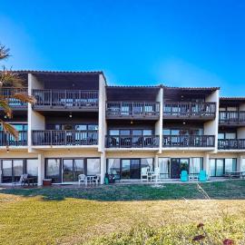 Oceanfront condo with resort amenities, beach access and pool