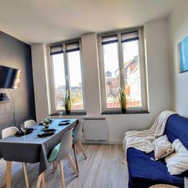 Oasis appartement 2 chambres en duplex, hotel v destinaci Roubaix