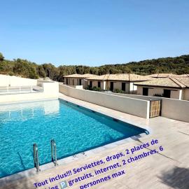Résidence privée avec piscine à Bonifacio