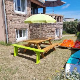 Gîte Les Trois Plages, les pieds dans l'eau