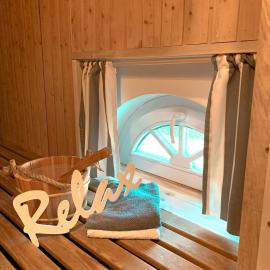 Ferienwohnung LA MAISON mit Sauna am See