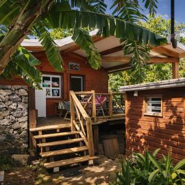 La Bananeraie Apt 35m2 piscine jardin tropical parking privé
