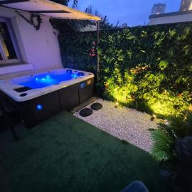 Studio avec Spa Privatif & Terrasse Jungle Dijon Centre