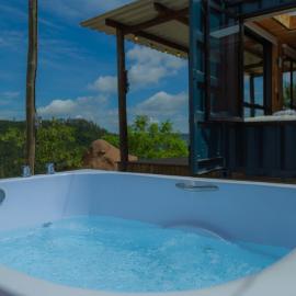 Cabana charmosa com vista deslumbrante!, hotel din Morungaba