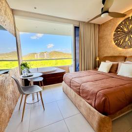 Suite Con Jacuzzi Privado Vista A Reserva Y Mar