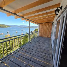 Cabañas con hermosa vista al rio