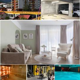 Dream Garden Apartment - Free Parking - Welness Jacuzzi SPA